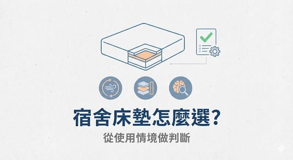 宿舍床墊推薦 Dcard｜網友實測整理：怎麼選、怎麼清潔一次看懂